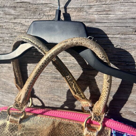 Lilly Pulitzer Packable Escape Weekender Tote Bag Palms Travel Bag - Picture 3 of 10